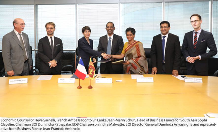 Tripartite MOU signed between BOI, EDB and Business France