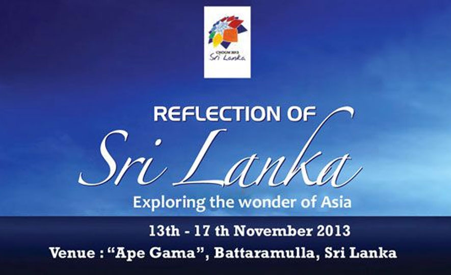 Ministry of Economic Development of the Democratic : Reflection of Sri Lanka International exhibition from November 13 to 17