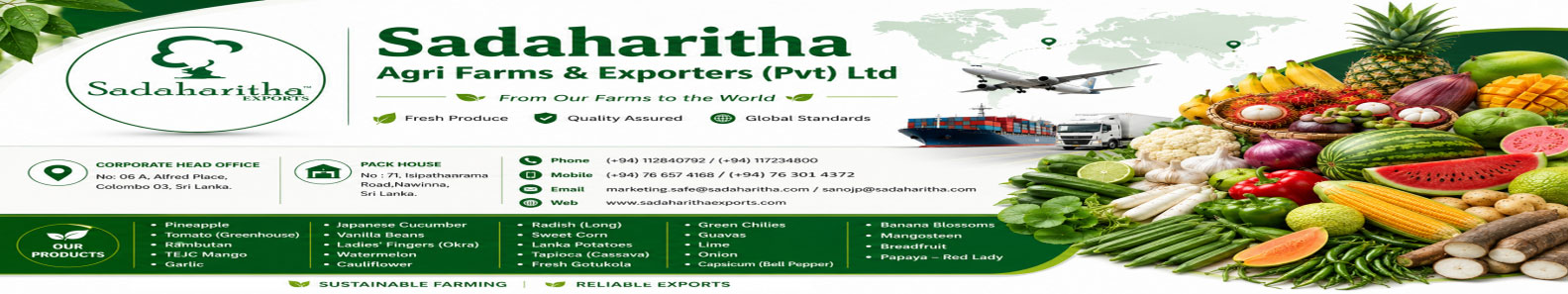SADHARITHA AGRI FARMS & EXP PVT LTD