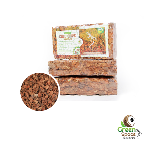 GREEN SPACE COCO HUSK CHIPS  BRICKS & BLOCKS