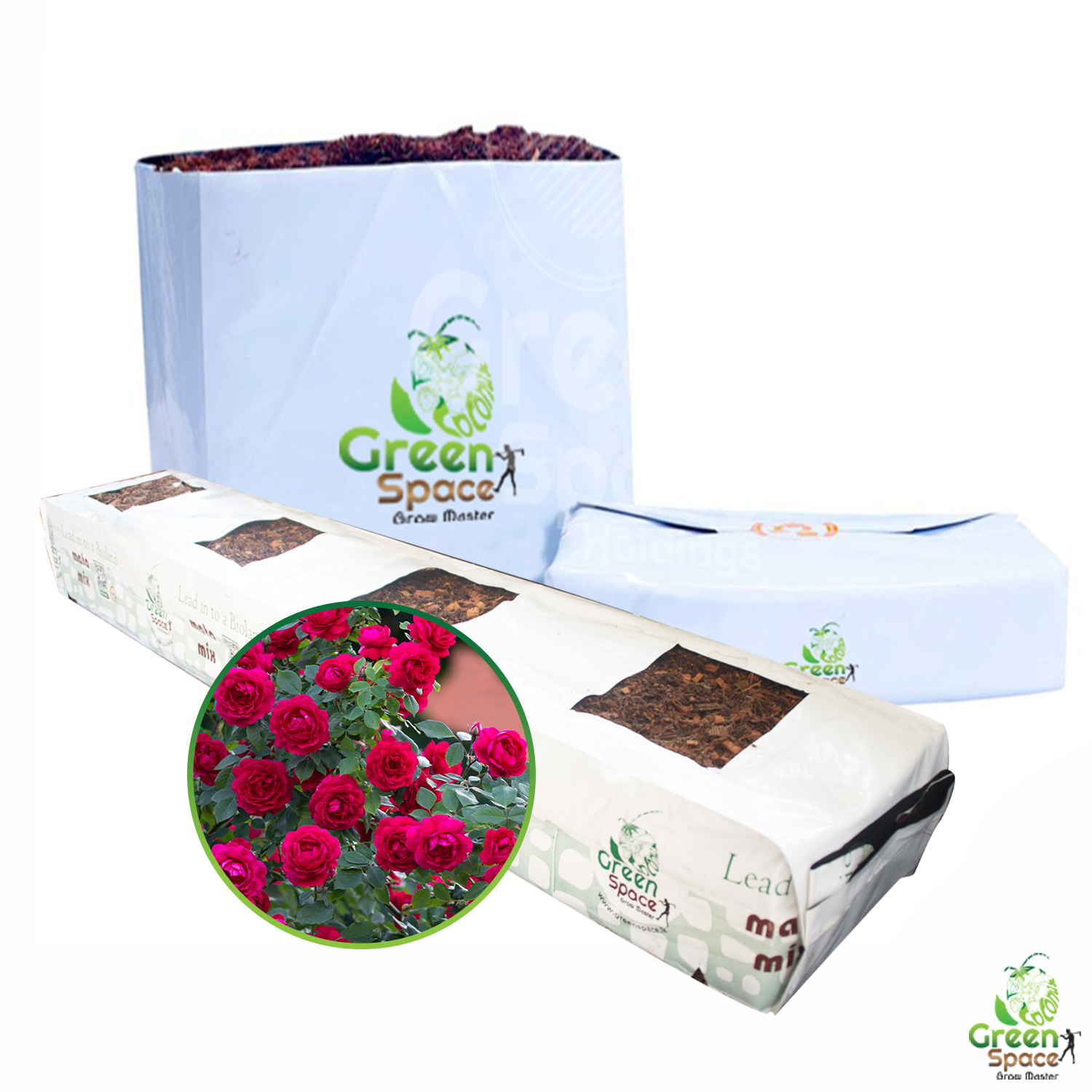 GREEN SPACE GROW BAG AND PLANTER BAG FOR FLOWERS