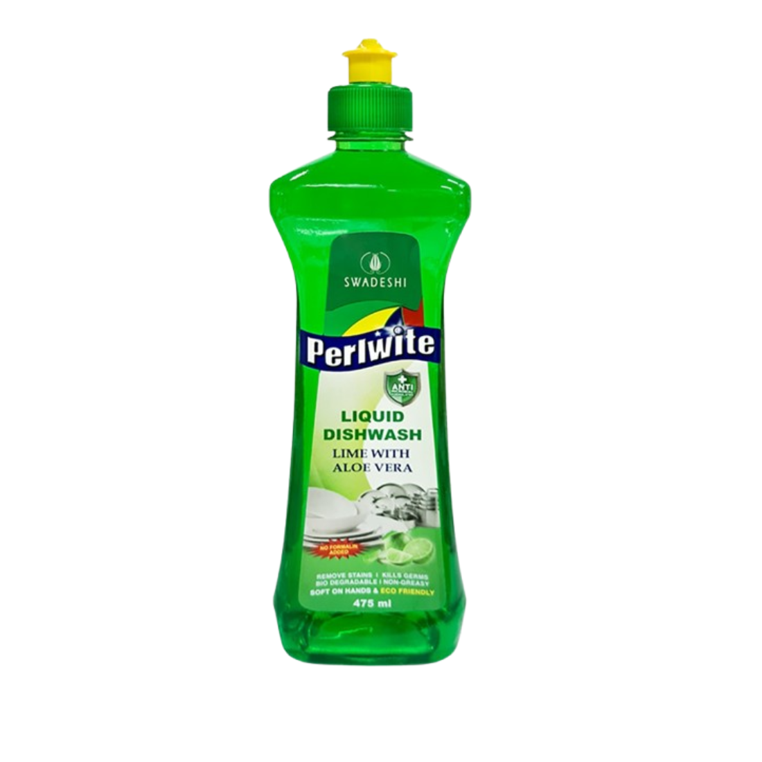 SWADESHI - Perlwite Liquid Dish Wash 475ml