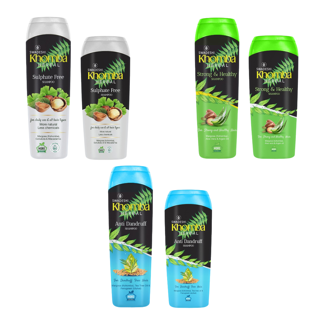 SWADESHI - Khomba Herbal Shampoo