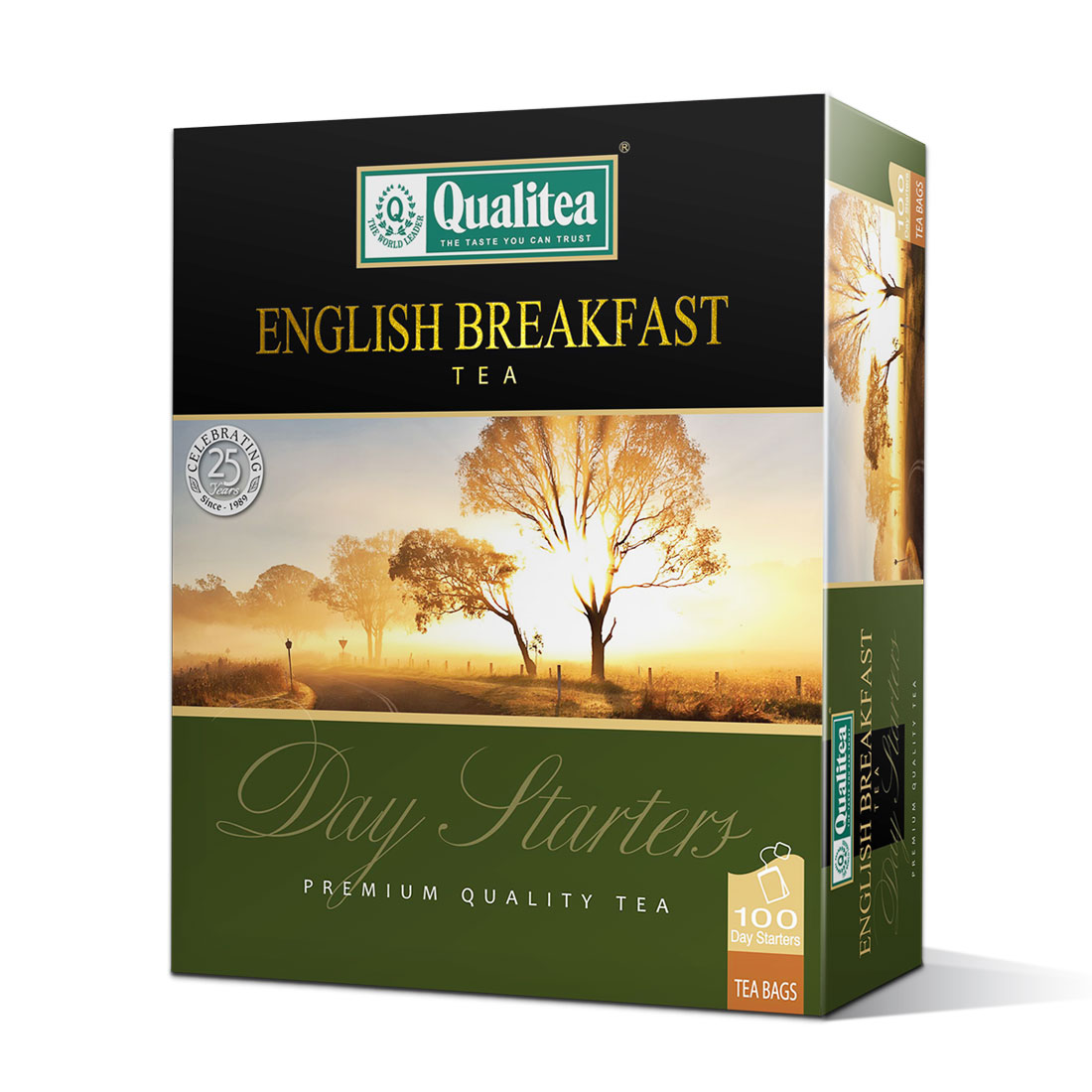 QUALITEA - English Breakfast Tea 100 Tea Bags