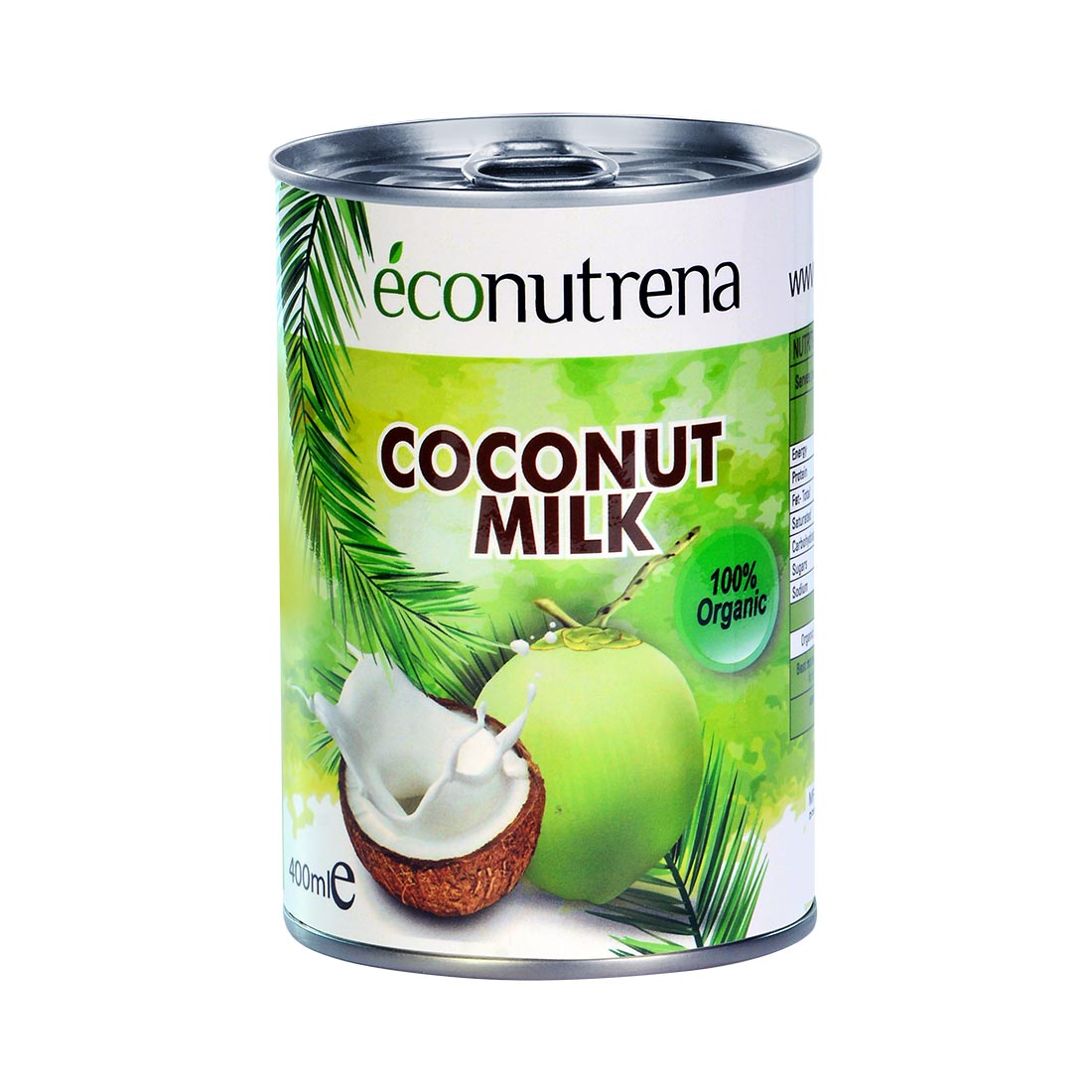 Organic and Fair trade Coconut milk