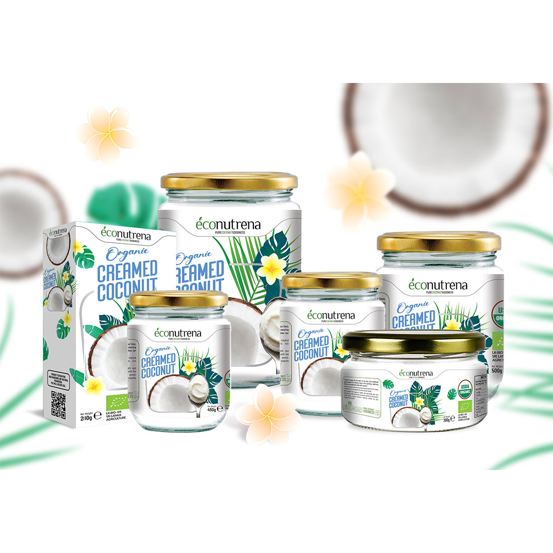 Organic and Fair trade Creamed Coconut