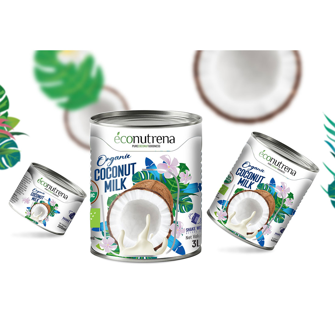 Organic and Fair trade Coconut milk