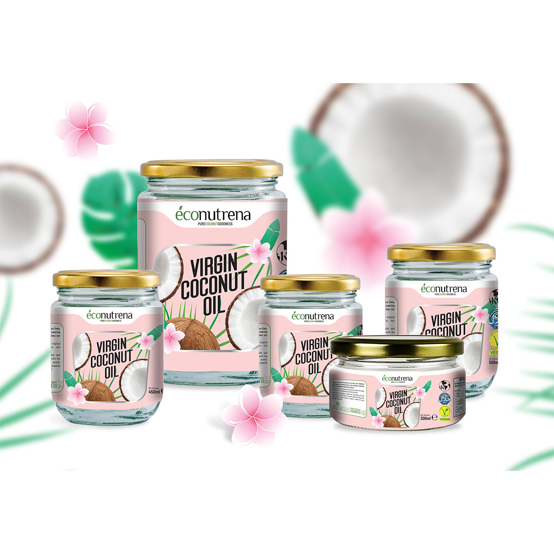 Organic and Fair trade Virgin Coconut oil