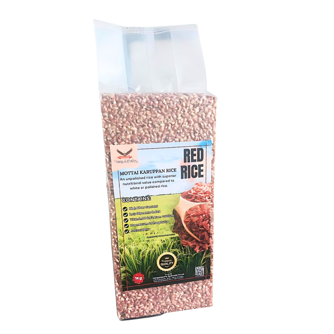 Mangalapathy - Parboiled Red Rice (Mottakaruppan)