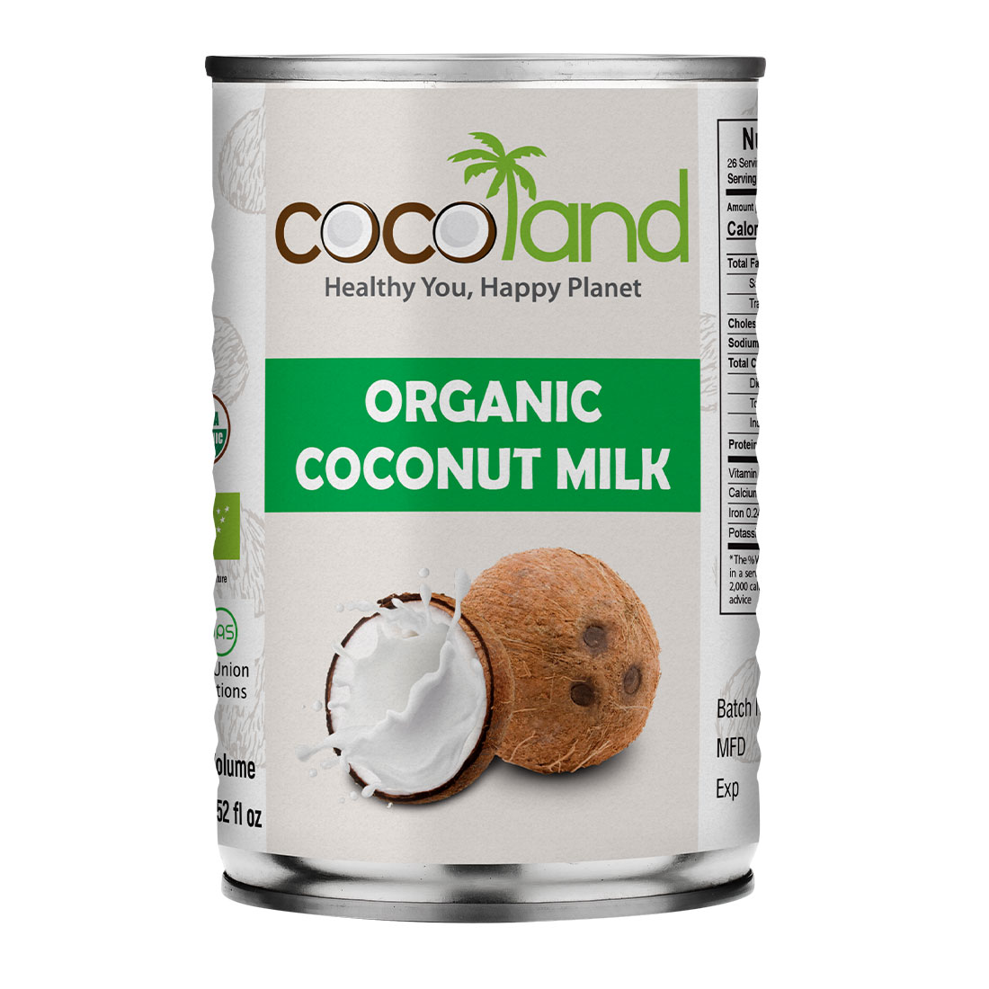 COCOLAND-Organic Coconut Milk