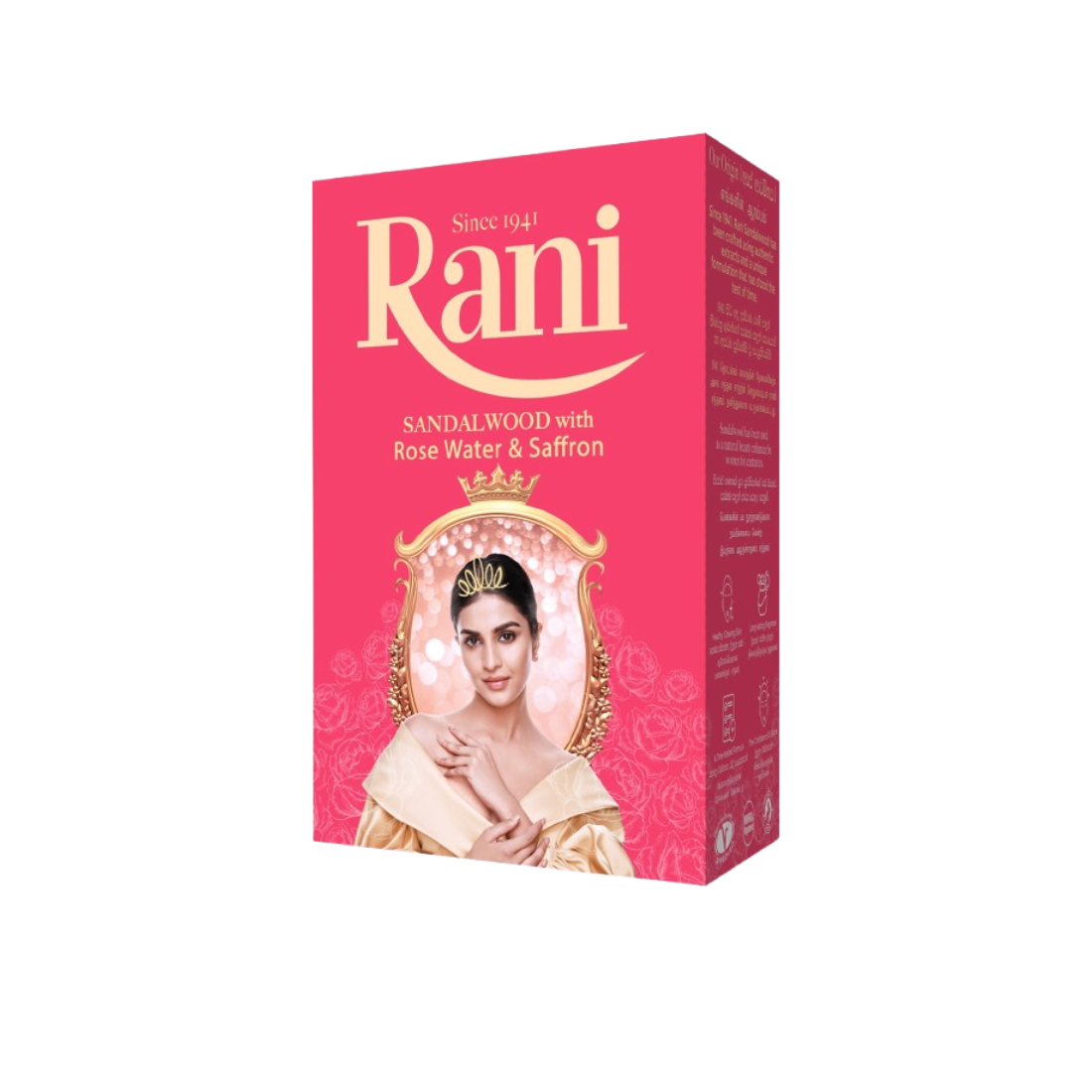 SWADESHI - Rani Sandalwood with Rose Water & Saffron