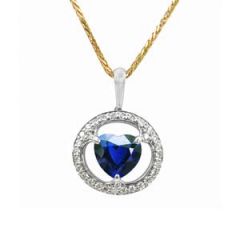 Blue Sapphire Pendant