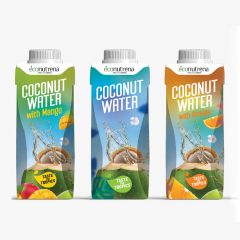 Organic coconut water - UHT pack 