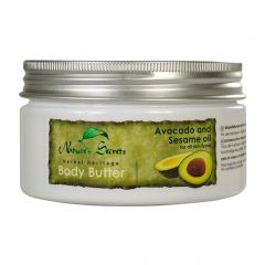 Nature's Secrets Body Butter Avocado and Sesame Oil (200ml)