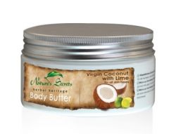 Nature's Secrets Body butter virgin coconut with Lime (200 ml)