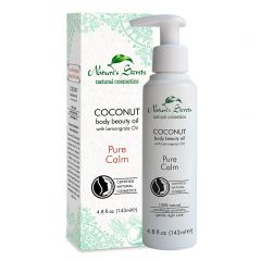Nature's Secrets Coconut Body Beauty Oil with Lemongrass Oil-Pure Calm 143ml