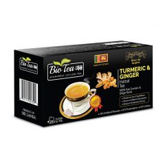 Turmeric with Ginger Herbal Tea 