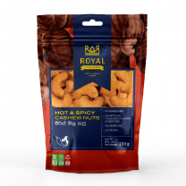 ROYAL - Hot & Spicy Cashew Nuts 200g Pack