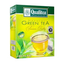 QUALITEA NATURAL GREEN TEA 25 TEA BAGS