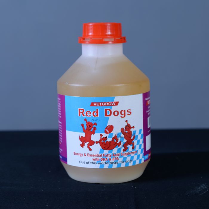Red discount dog vitamin