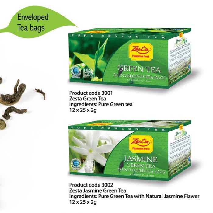 Zesta Green Tea Ingredients
