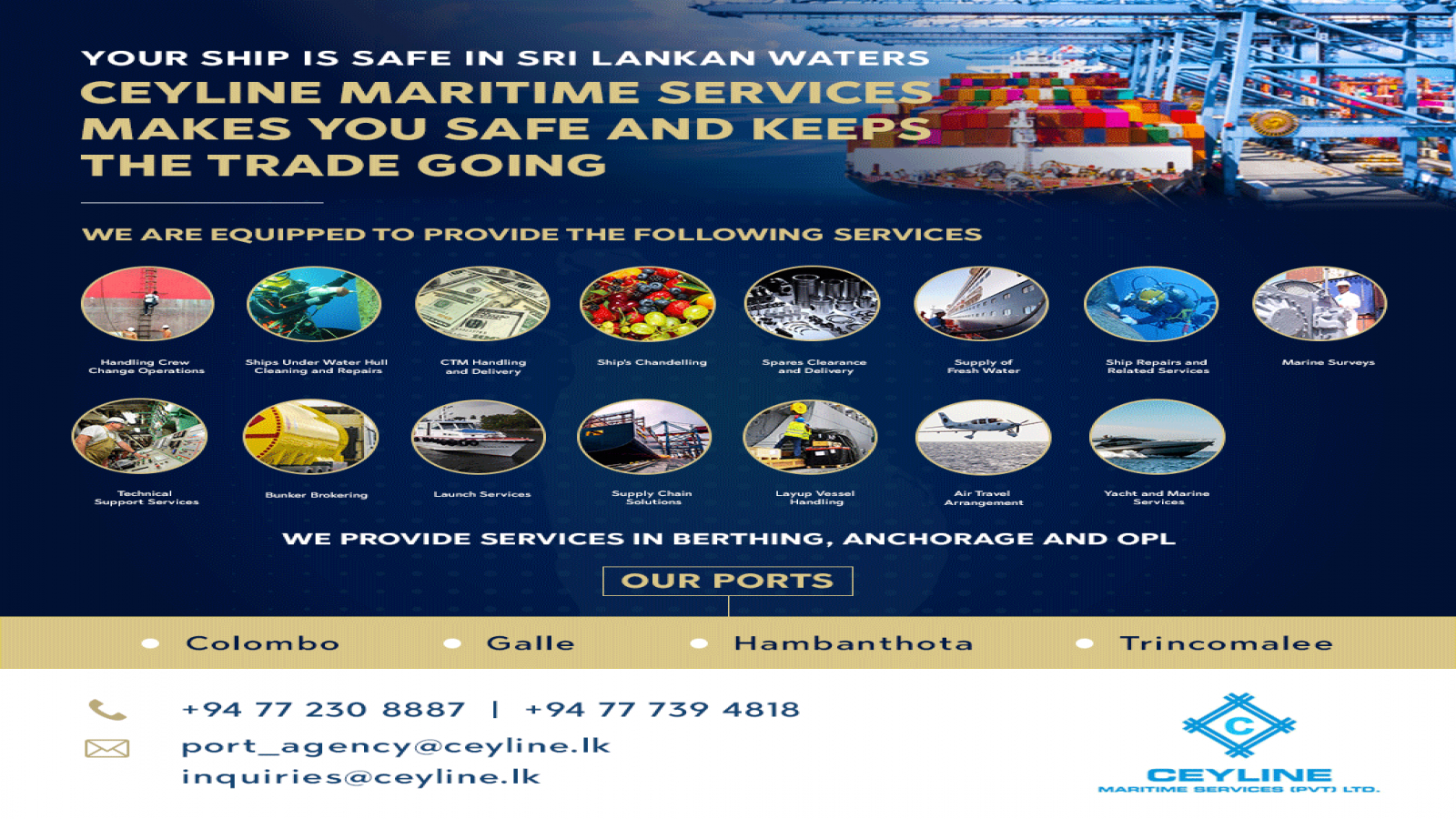 Ceyline Maritime Services (Pvt) Ltd