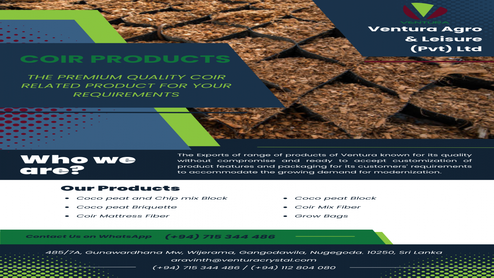 VENTURA AGRO & LEISURE PVT LTD