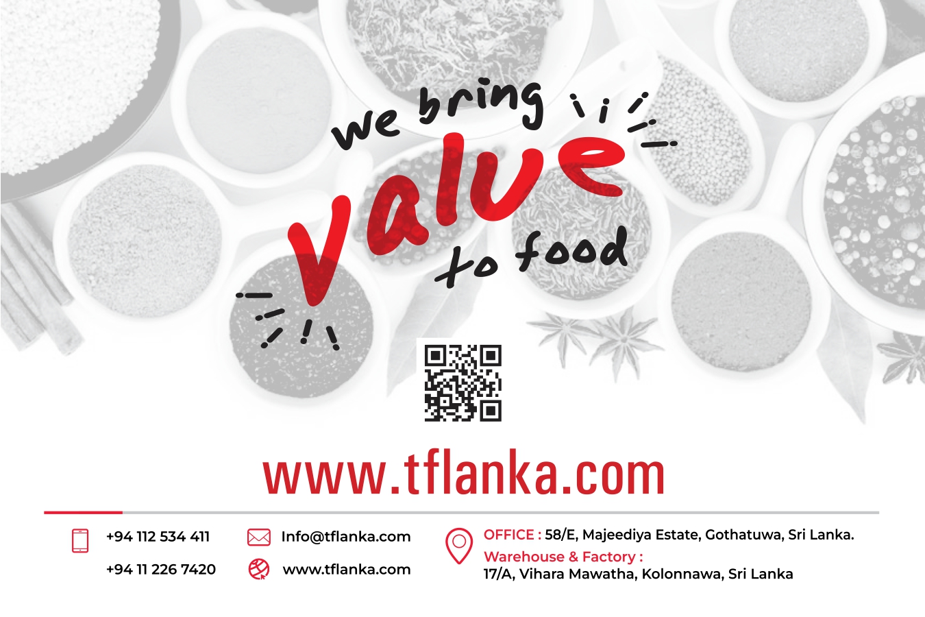 TRANSFOOD LANKA PVT LTD TRANSFOOD LANKA PVT LTD