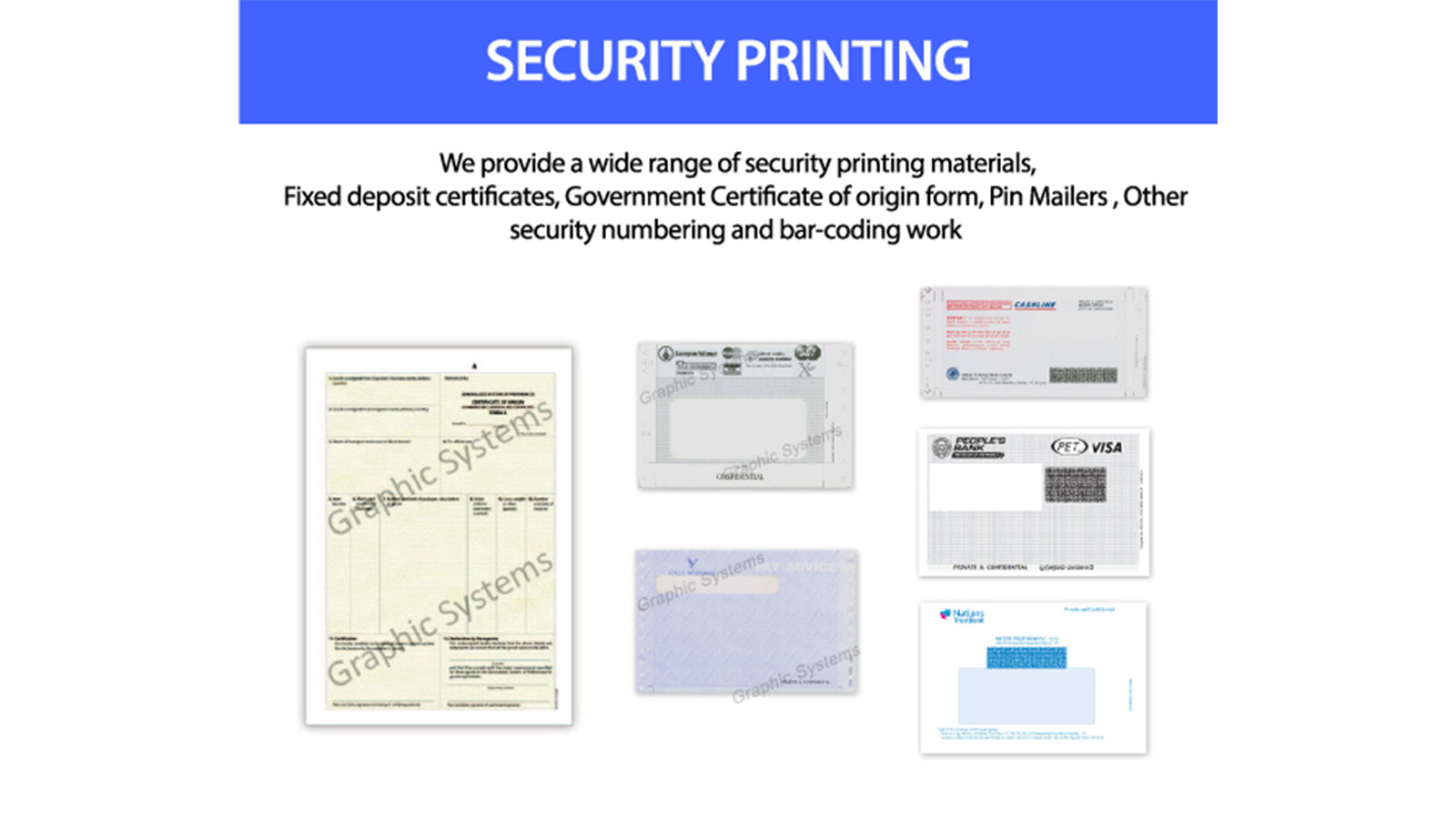 GRAPHIC SYSTEMS PVT LTD