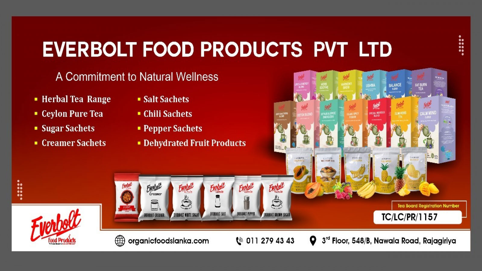 EVERBOLT FOOD PRODUCT PVT LTD