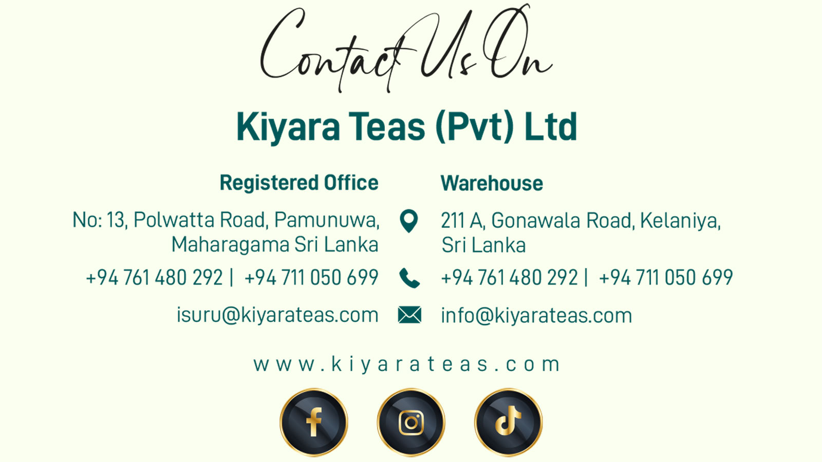 KIYARA TEAS PVT LTD