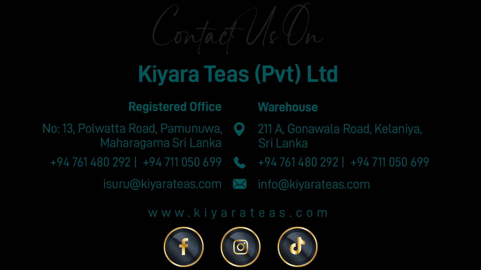 KIYARA TEAS PVT LTD