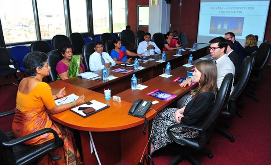 UK delegation visits EDB