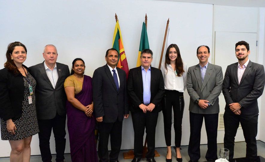 Sri Lankan Embassy takes part in Brazilian trade promotion event