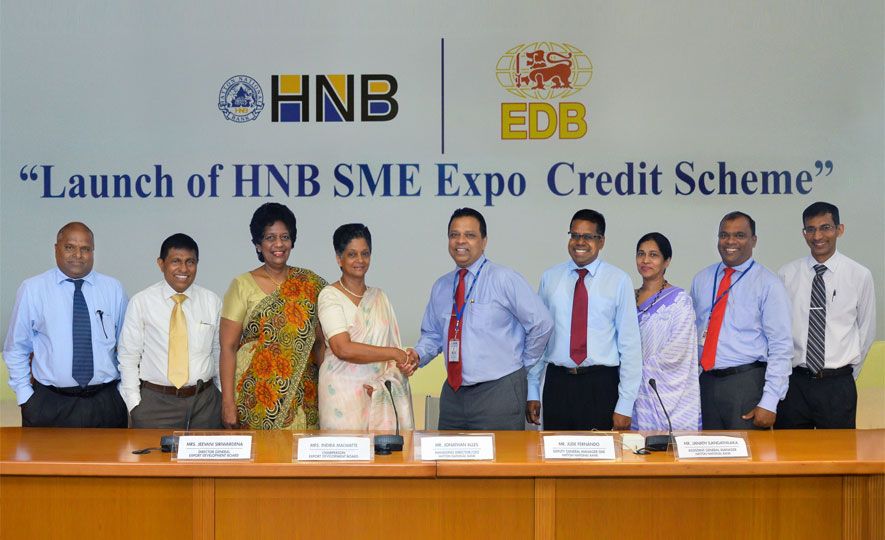 HNB, EDB launch breakthrough new SME Export Credit facility