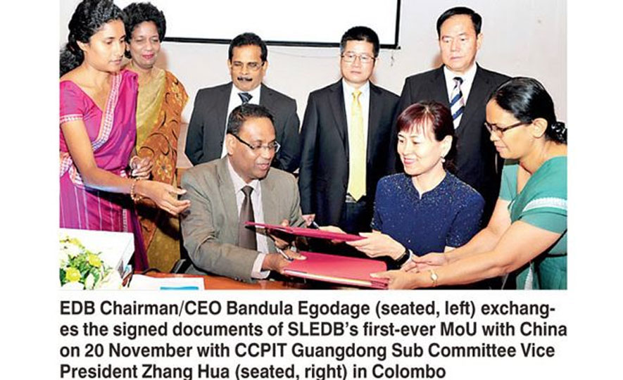 EDB hits China gold with first mainland MoU