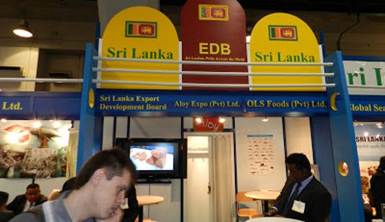 Sri Lanka Stall at the European Seafood Exposition