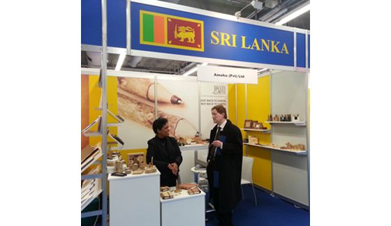 Sri Lanka makes their presence felt at the Paperworld 2013 exhibition held in Frankfurt 