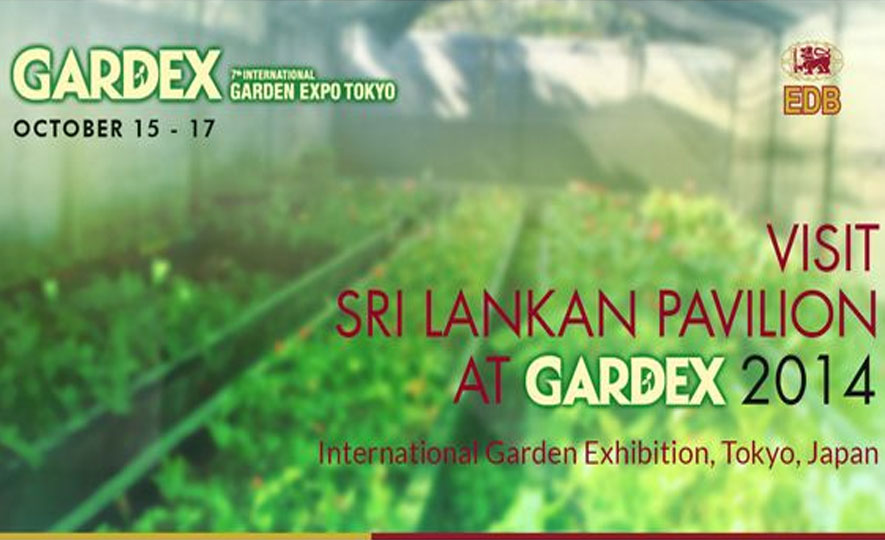 Visit Sri Lankan Pavilion at Gardex / IFEX 2014