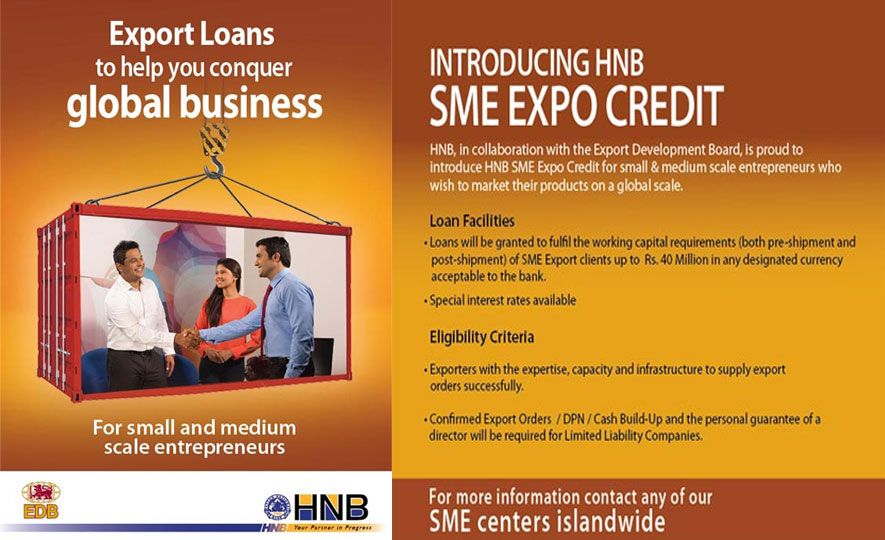 More Benefits to SMEs through Implementation of HNB - EDB Small and Medium Scale Export Credit Scheme