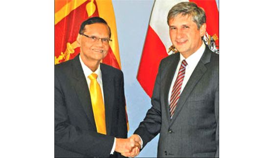 Sri Lanka, Austria talks on development projects