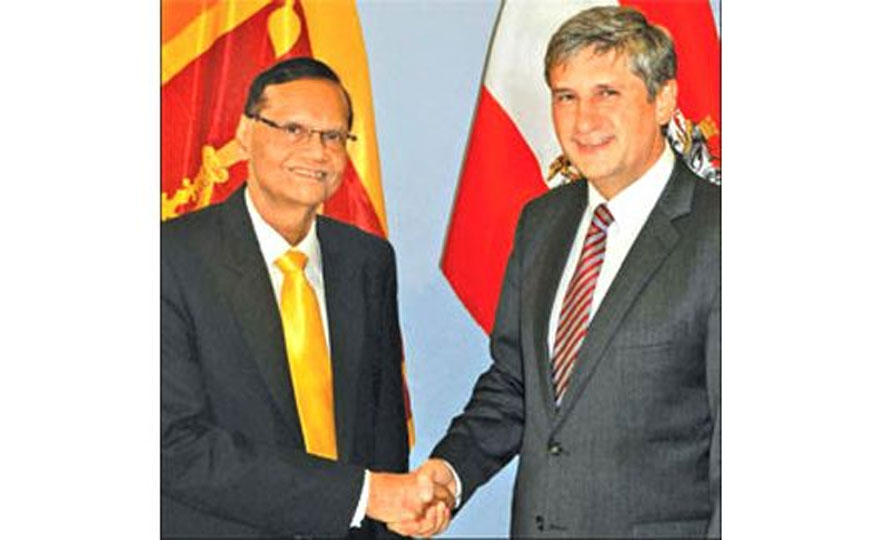 Sri Lanka, Austria talks on development projects