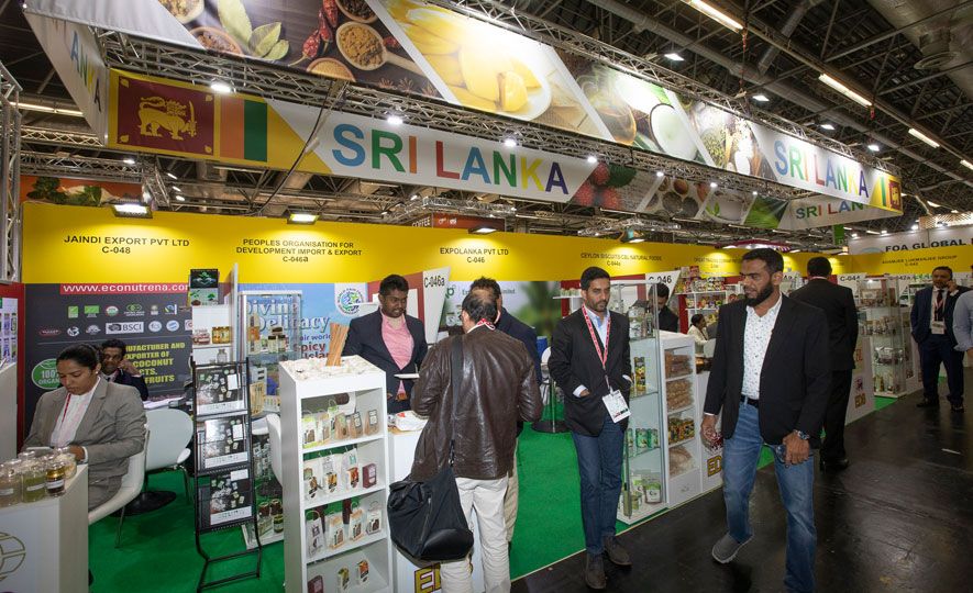 Sri Lankan Pavilion organized by the EDB at Anuga International Food Exhibition in Cologne, Germany