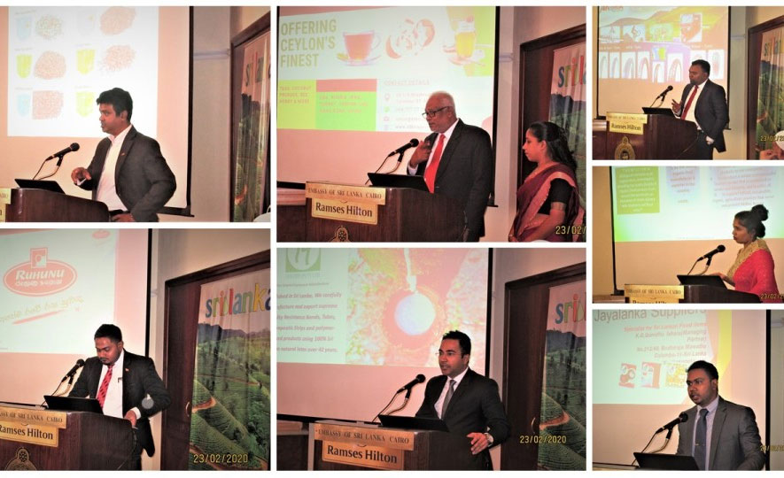 Sri Lankan company made presentations