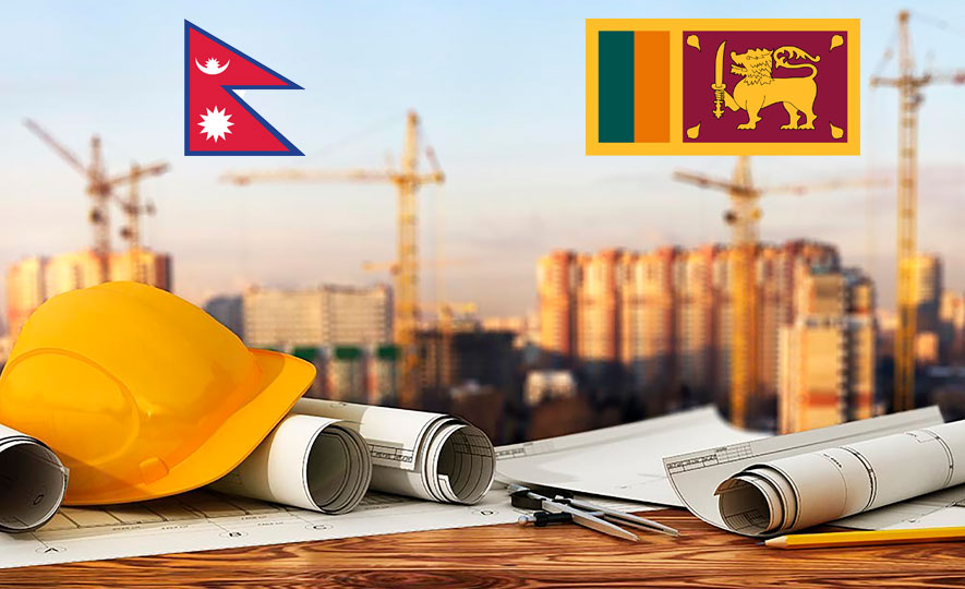 Sri Lanka and Nepal continue collaborations in the construction sector
