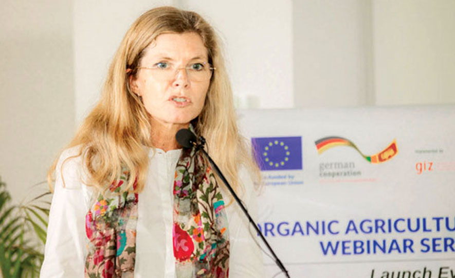 Head of Cooperation at the EU Delegation to Sri Lanka, Jenny Correia Nunes