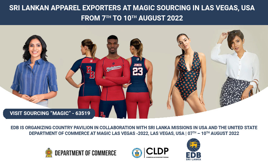 Meet with Sri Lankan Apparel & Textiles Exporters at MAGIC Las Vegas 2022