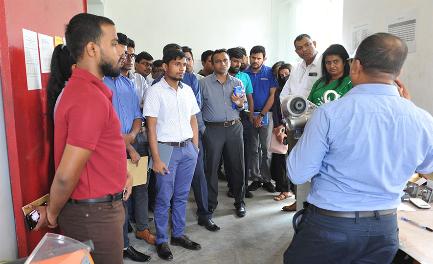 EDB, and Moratuwa University successfully complete workshop on Optomechanics and Introduction to Nondestructive testing methods