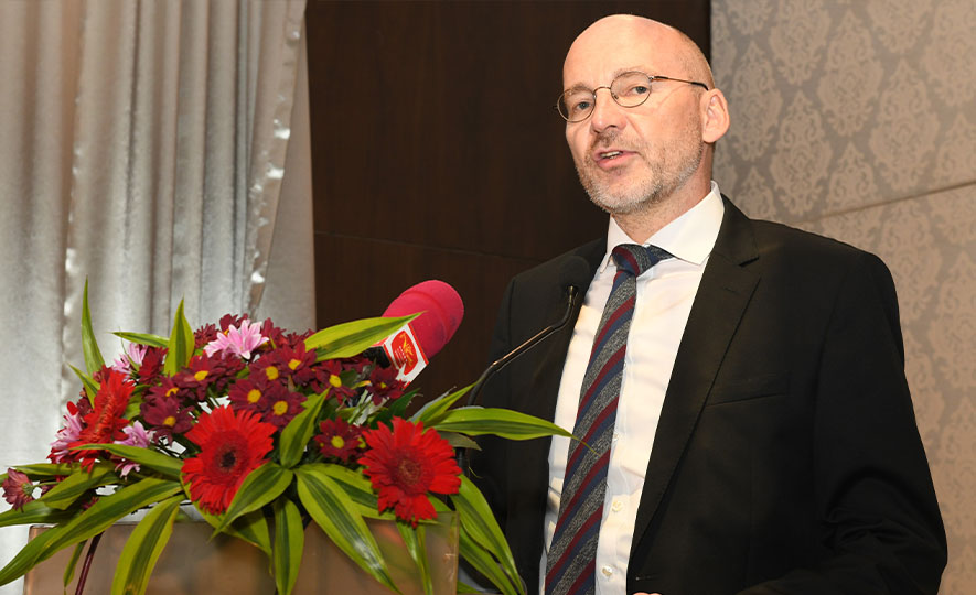 H.E.  Hoger Seubert, German Ambassador to Sri Lanka & Maldives