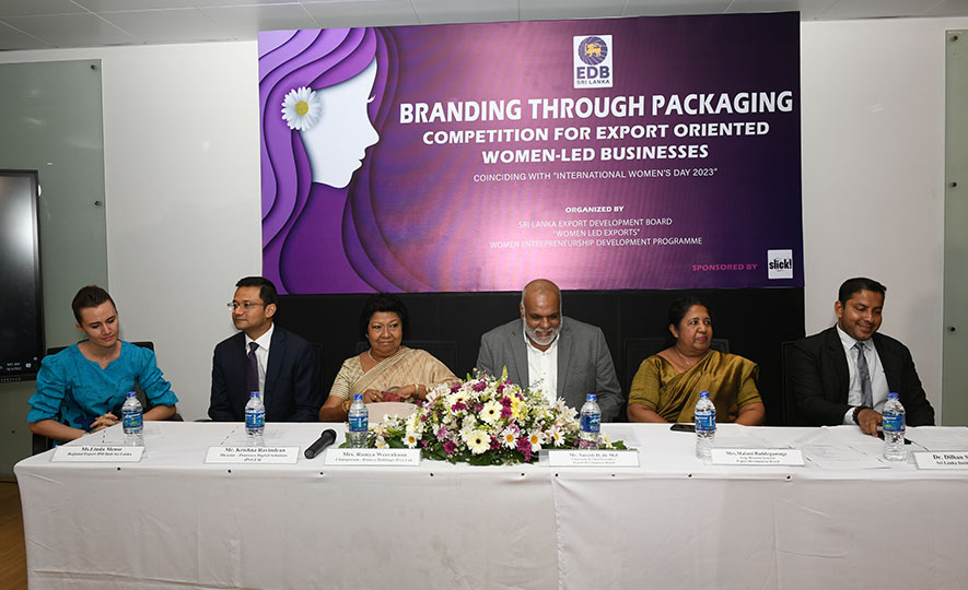 EDB empowers women Led Businesses to succeed in the international market through Branding and Packaging